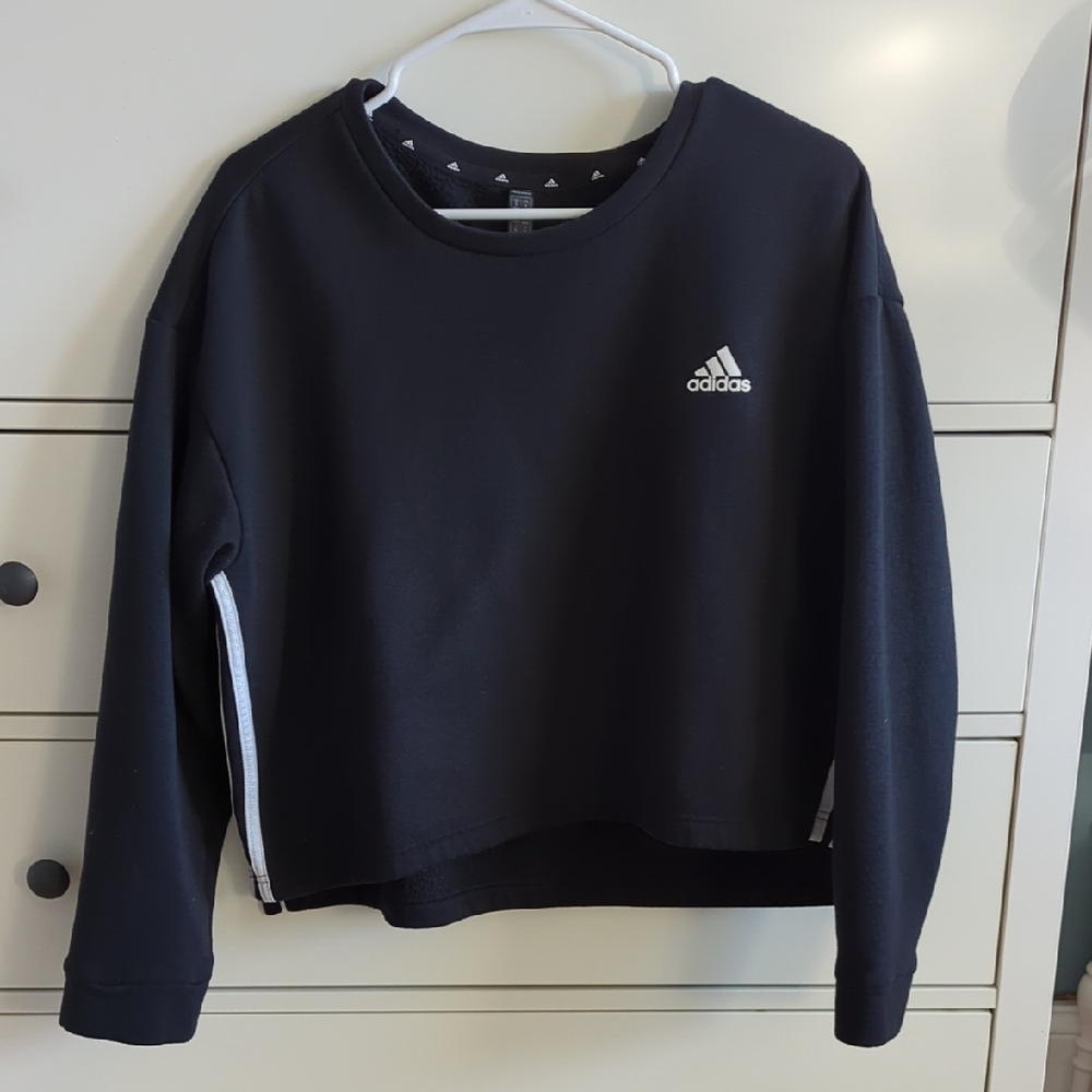 Adidas Black Crewneck Sweatshirt - Women's XL